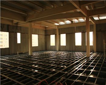 混凝土波型鋼網墻板安裝